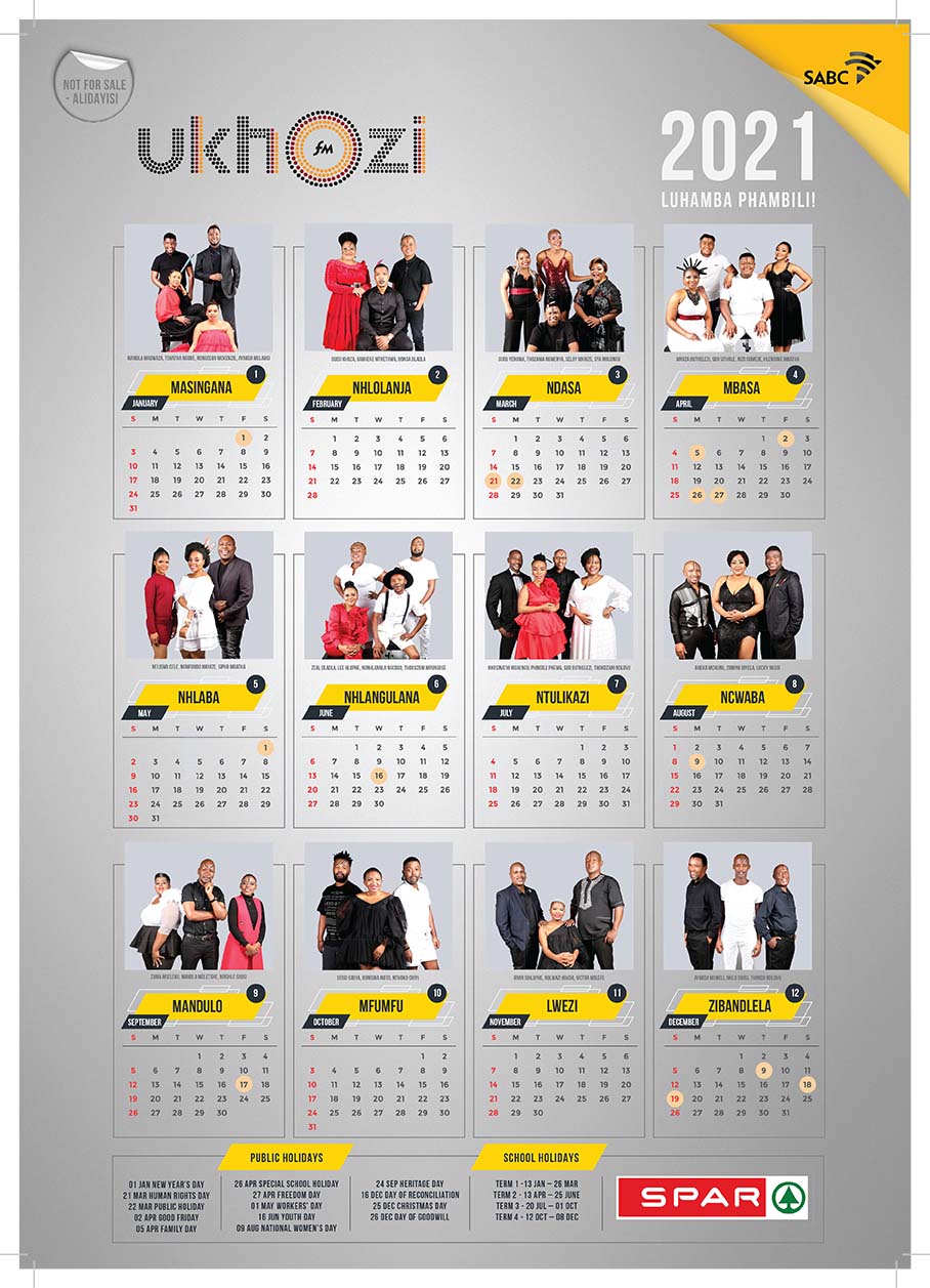 UKHOZI CALENDAR 2021 UKHOZIFM