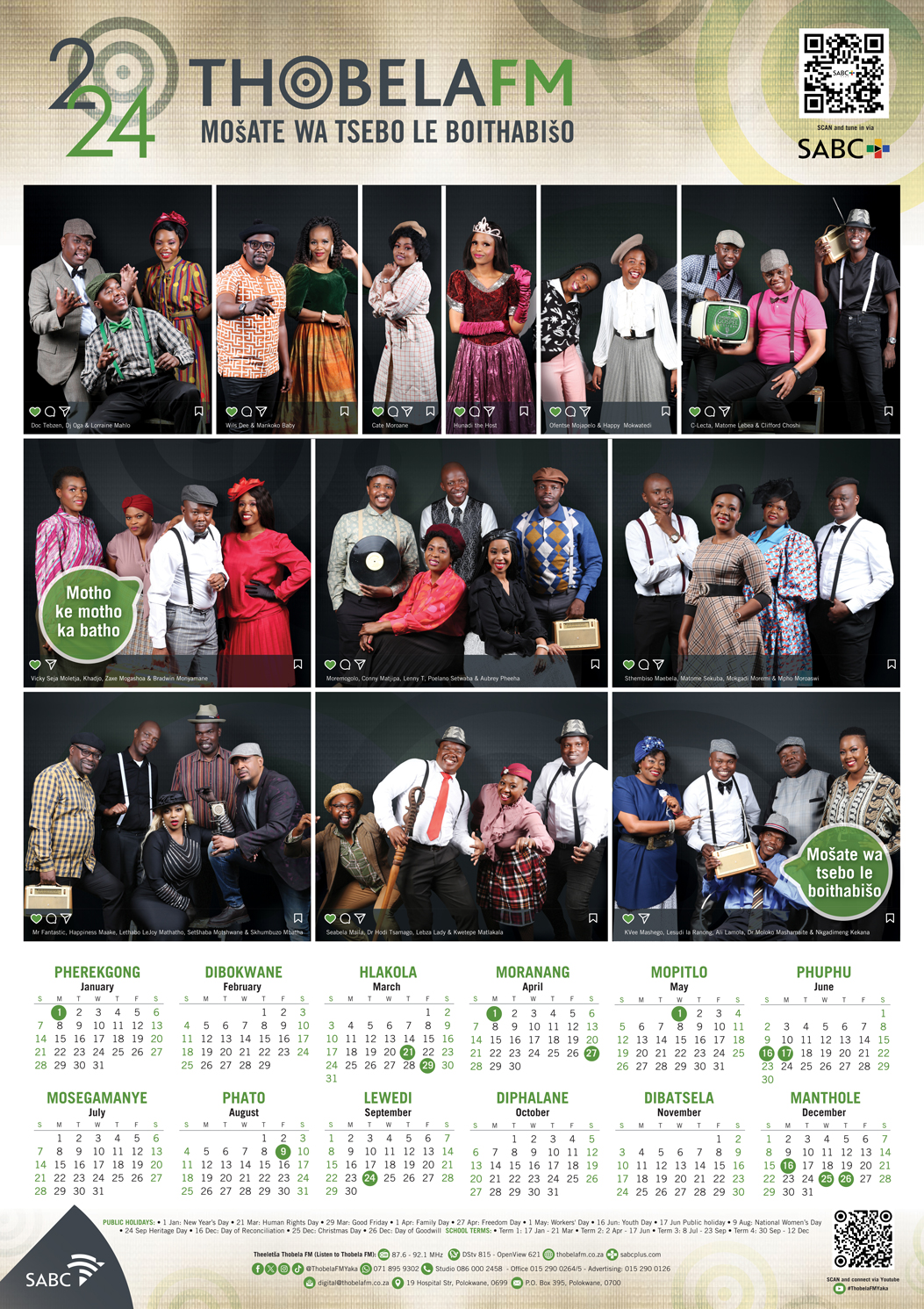 2024 Calendar THOBELAFM 2024 Calendar THOBELAFM
